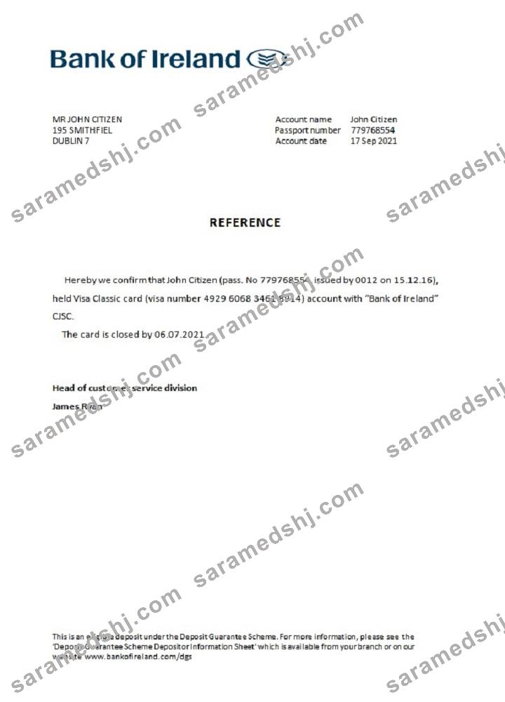 Ireland_bank of Ireland_closure reference